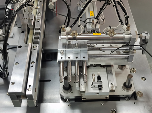 電磁閥線圈自動化裝配線對接繞線機上料機構