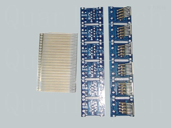 PCB自動插針成型機(jī)樣品