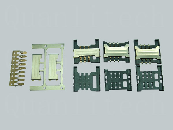 SIM自動插端套殼機(jī)樣品